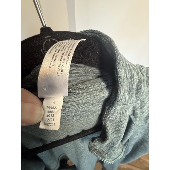 Yogalicious Athletic Jacket Women's XXL Green Full Zip Long Sleeve Mock Neck - Picture 10 of 10